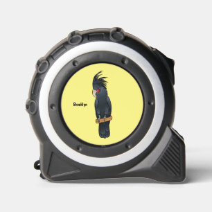 Palm Cockatoo Vogel Cartoon Illustration Maßband