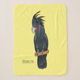 Palm Cockatoo Vogel Cartoon Illustration Sherpadecke