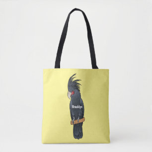 Palm Cockatoo Vogel Cartoon Illustration Tasche