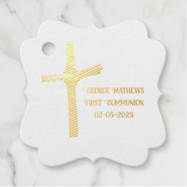 Palm Cross Personalisierte Kommune, Taufe Geschenkanhänger