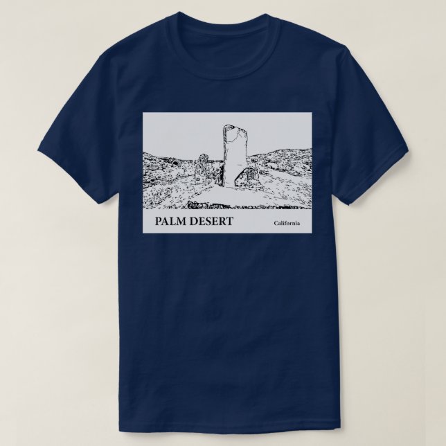 Palm Desert California TShirt 2 (Design vorne)