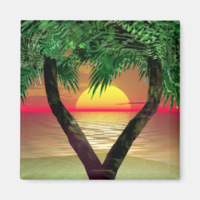 Palm Frame Magnet (Vorne)