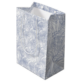 Palm frond gift bag mittlere geschenktüte