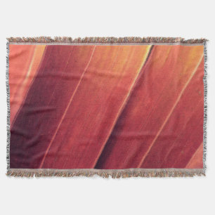 Palm Fronds in Rost und Gold Decke