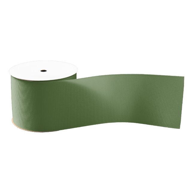 Palm Green Solid Color Ripsband (Spule)