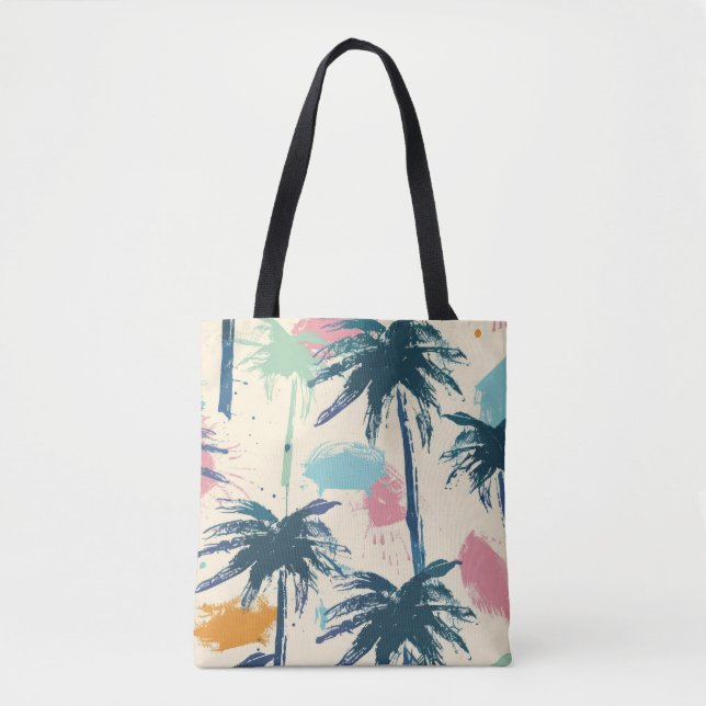 Palm Leaf Beach Bag Tasche (Vorderseite)