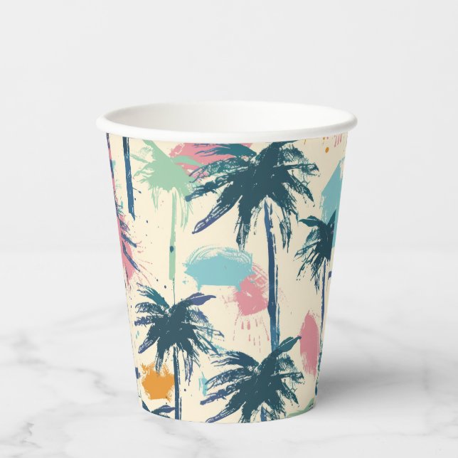 Palm Leaf Paper Cup Pappbecher (Vorderseite)