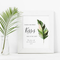 Palm Leaf Tropic Wie viele Kisses singen