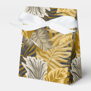 Palm leaves, Tropical, Botanical, Dschungel, Fores Geschenkschachtel