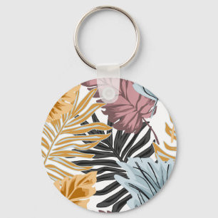 Palm leaves, Tropical, Botanical, Dschungel, Fores Schlüsselanhänger
