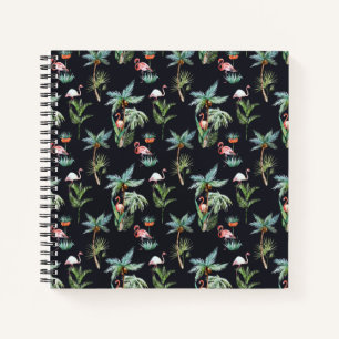 Palm-Muster Notizbuch