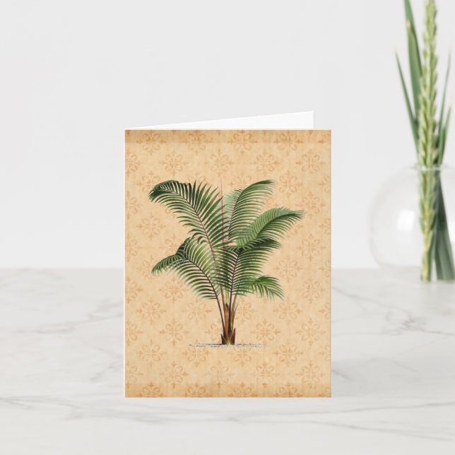 Palm Note Card Dankeskarte (Vorderseite)