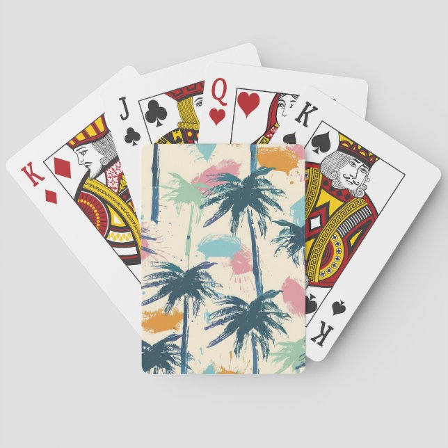 Palm Playing Cards Spielkarten (Rückseite)