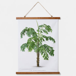 Palm Print -Pieter Joseph de Pannemaeker 1832-1904 Wandteppich Mit Holzrahmen