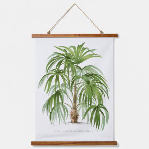 Palm Print -Pieter Joseph de Pannemaeker 1832-1904 Wandteppich Mit Holzrahmen