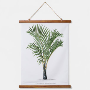 Palm Print -Pieter Joseph de Pannemaeker 1832-1904 Wandteppich Mit Holzrahmen