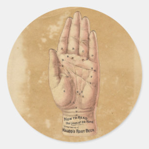 Palm Reading Sticker