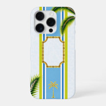Palm Royale Poolside Blue Personalisierte Handyhül