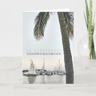 PALM SHADE Grußkarte Dankeskarte