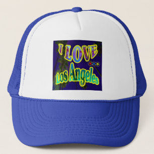 "Palm Sky : I LOVE Los Angeles 4" Casquette