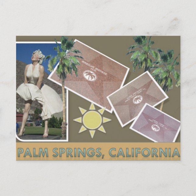 PALM SPRINGS #1 CARTE POSTALE (Devant)