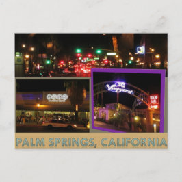 PALM SPRINGS #6 POSTCARD POSTKARTE