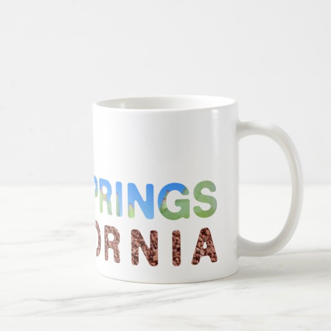 Palm Springs Blue & Green Kaffeetasse (Rechts)
