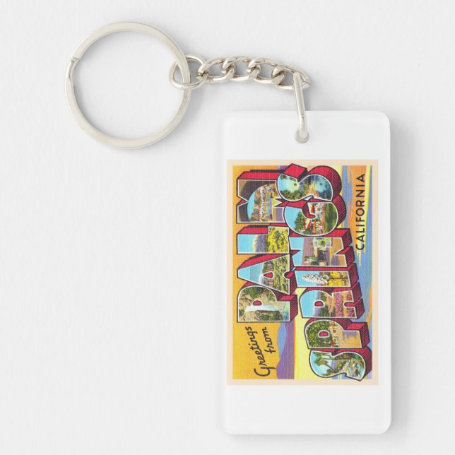 Palm Springs California CA Grande Lettre carte pos (Devant)