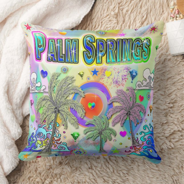 Palm Springs Deep Dream Pillow Kissen (Decke)