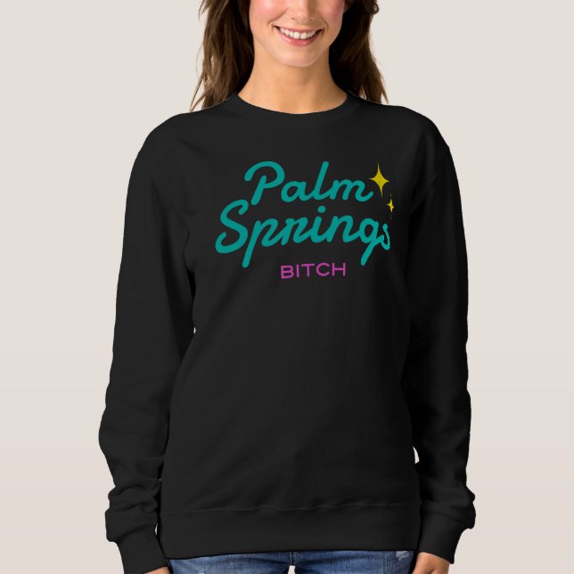 Palm Springs Design Sweatshirt (Vorderseite)