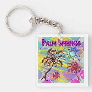 Palm Springs heureux et Porte - clé de l'espoir