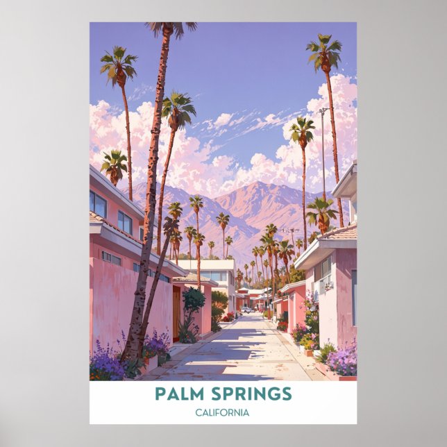 Palm Springs - Kalifornien Poster (Vorne)