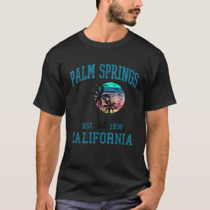 Palm Springs Kalifornien Strand Vintage Palmen S T-Shirt