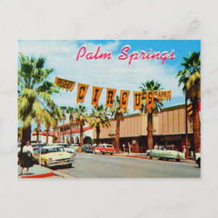 Palm Springs, Kalifornien - Vintage Postkarte
