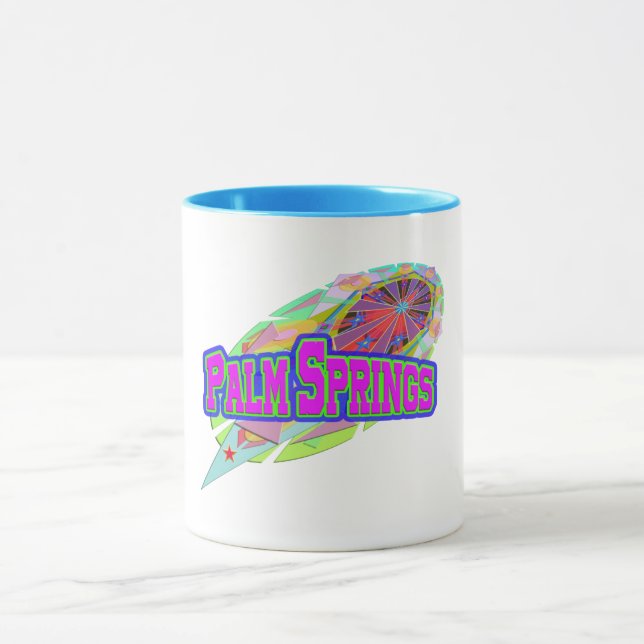 "Palm Springs" - Künftige Tasse (Zentrum)