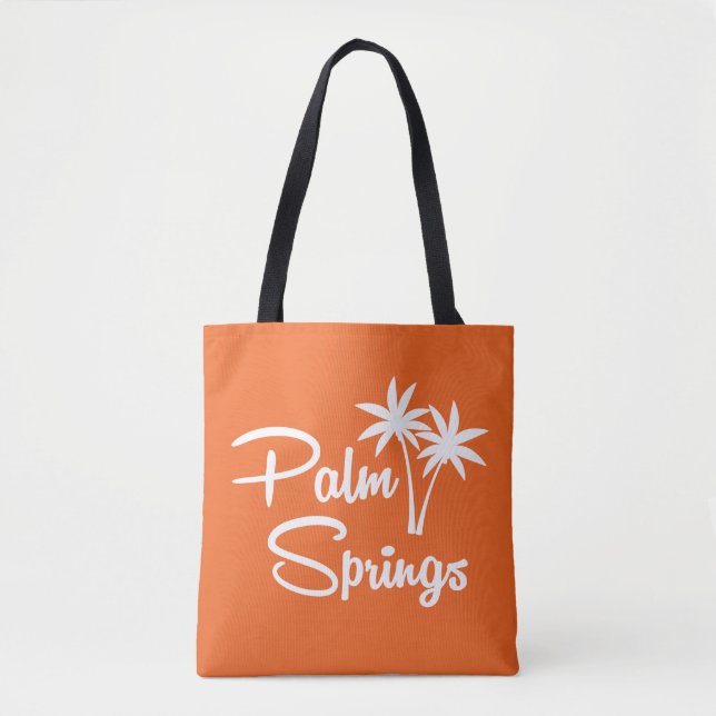 Palm Springs Mitte Jahrhundert Moderne Tote Tasche (Vorderseite)