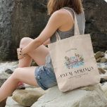 Palm Springs | Monogramm-Junggeselinnen-Abschied Tragetasche<br><div class="desc">Vielen Dank für Ihre besten Girls, die an Ihrer Seite mit diesen einzigartigen Taschen stehend sind. Die Taschen für Ihr Wochenende Wüste Party! Unsere Taschen sind der perfekte Weg für Ihre Crew, um die ganze Aufmerksamkeit zu bekommen, überall wo Sie und Ihre Galle hingehen! Fügen Sie diesem Design Ihre benutzerdefinierte...</div>
