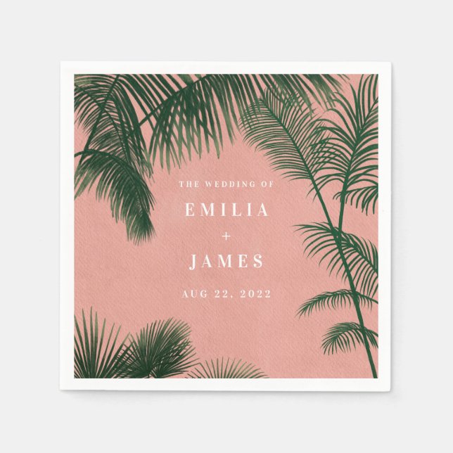 Palm Springs Napkin Serviette (Vorderseite)