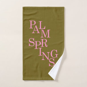 Palm Springs Olive Et Rose Vintage