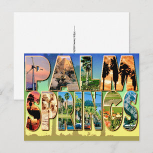 Palm Springs Postkarte