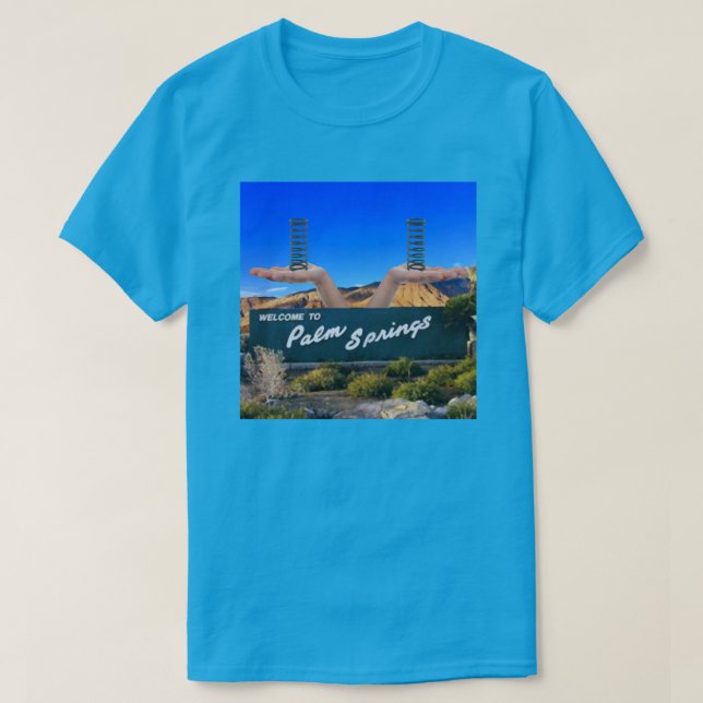 Palm Springs T-Shirt (Design vorne)