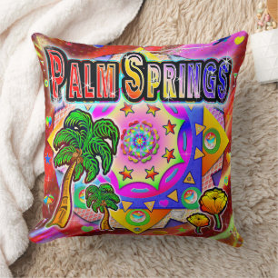 Palm Springs Tropical Friends Kissen