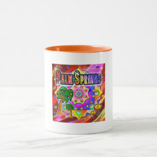 Palm Springs Tropical Friends Tasse