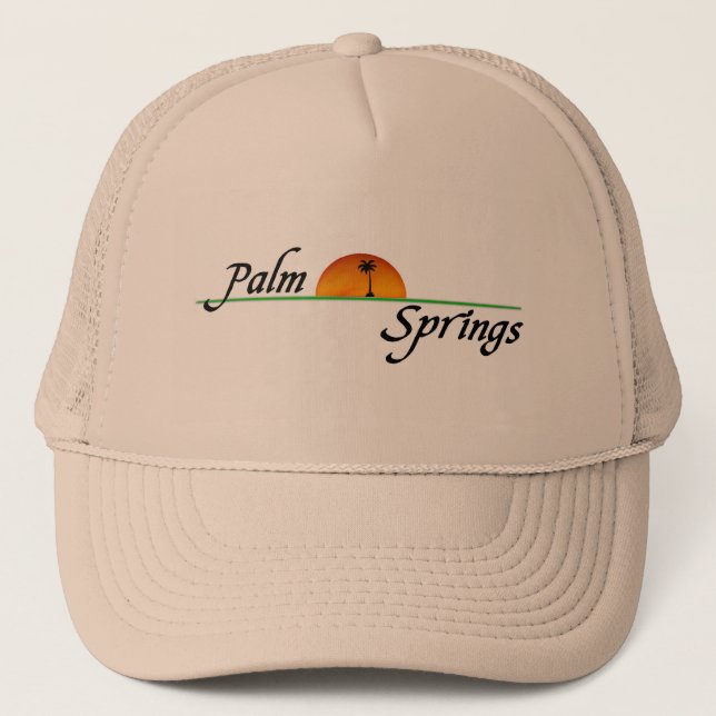 Palm Springs Truckerkappe (Vorderseite)