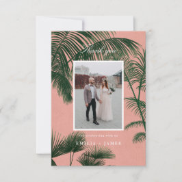 Palm Springs Vielen Dank Dankeskarte