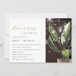 PALM STARRY NIGHT MASON JAR COUPLES SHOWITE DANKESKARTE