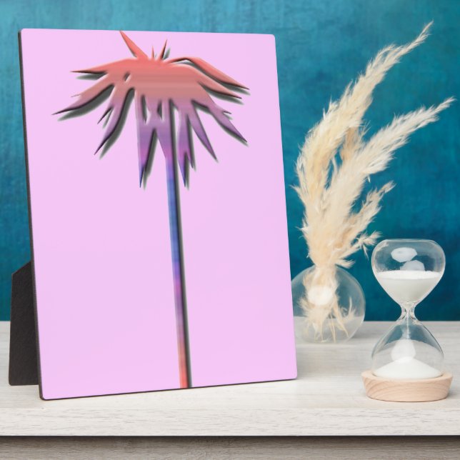 Palm Tree Art Fotoplatte (Seite)