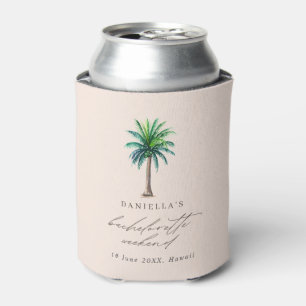 Palm Tree Bachelorette Wochenende Dosenkühler