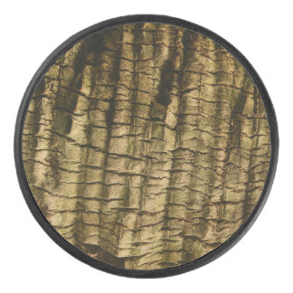 Palm Tree Bark Eishockey Puck
