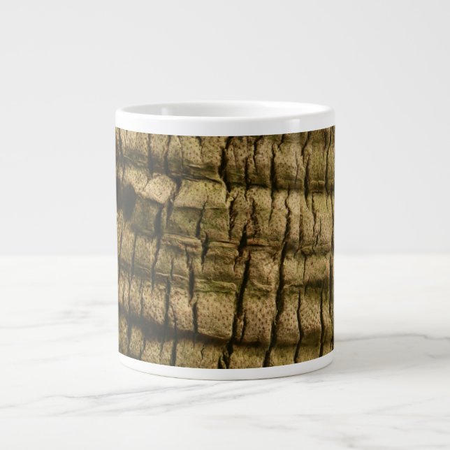 Palm Tree Bark Jumbo-Tasse (Vorderseite)